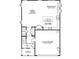 Home layout featuring an open concept kitchen and Gathering room, along with a 2-car garage at 2838 Otranto Rd, North Charleston, SC 29406