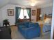 Cozy bedroom featuring a couch, bed, dresser, and window with natural light at 315 King Charles Cir, Summerville, SC 29485