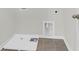 Empty laundry room with tile flooring, washer hookups, and dryer vent at 320 Abercom Place Dr, Moncks Corner, SC 29461