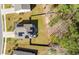 Home with solar panels featuring a spacious backyard with trees and a deck at 324 Spruce Ivy St, Moncks Corner, SC 29461