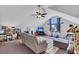Large bonus room featuring a sofa, television, basketball hoop and various toys at 366 Clayton Dr, Charleston, SC 29414