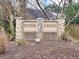 Community entrance sign featuring the neighborhood's name: Stone Creek at 366 Clayton Dr, Charleston, SC 29414