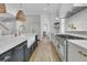 Chef's kitchen with professional range, marble countertops, and elegant design at 3864 Summerton St, Mount Pleasant, SC 29466