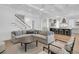 Bright, airy living room seamlessly blends into the kitchen space, creating an open and inviting atmosphere at 3864 Summerton St, Mount Pleasant, SC 29466