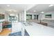 Beautiful open floor plan with kitchen, dining area and living area, with views of the outside at 5541 Green Dolphin Way, Kiawah Island, SC 29455
