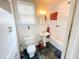Bathroom with a pedestal sink and a combined tub and shower at 715 Hampton St, Walterboro, SC 29488