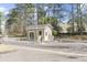 Community guard house for gated neighborhood with gate access, ensuring privacy and security at 7932 Riverbirch Ln, North Charleston, SC 29418