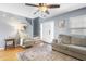 Inviting living room featuring hardwood floors, and comfortable furnishings at 7932 Riverbirch Ln, North Charleston, SC 29418