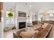 Inviting living room area, flowing into a well-equipped kitchen at 8067 Jack Island Dr, Johns Island, SC 29455