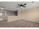 Large bonus room with a ceiling fan and plenty of natural light at 9000 Hema Ln, Summerville, SC 29483