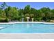 Large community pool featuring walk-in entrance and mushroom water feature for Gathering fun at 9000 Hema Ln, Summerville, SC 29483
