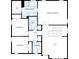 Upstairs floor plan featuring primary bedroom, bathroom, walk-in closet, and two additional bedrooms with laundry and loft at 9000 Hema Ln, Summerville, SC 29483