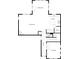 Downstairs floor plan including living room, dining area, kitchen, bedroom, bath, foyer, and pantry at 9000 Hema Ln, Summerville, SC 29483