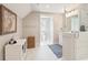 Bright bathroom with modern fixtures, glass shower, and neutral color palette at 939 White Point Blvd, Charleston, SC 29412