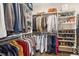 Organized walk-in closet featuring custom shelving and hanging rods for optimal storage at 939 White Point Blvd, Charleston, SC 29412