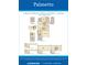 Detailed floor plan showcasing the layout of a multi-bedroom home with a bonus room and two-car garage at 1033 Swamp Rose Run, Summerville, SC 29485