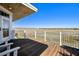 Enjoy outdoor living on this home's deck with gorgeous scenic views at 1136 Ocean Forest Ln, Seabrook Island, SC 29455