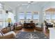 Charming home office with hardwood floors, a compass rug, scenic views and plenty of natural light at 1136 Ocean Forest Ln, Seabrook Island, SC 29455
