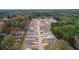 Aerial shot of a developing subdivision, surrounded by a vibrant forest landscape at 127 River Hill Rd, Goose Creek, SC 29445