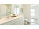 Well-lit bathroom with a double vanity and a view to the bedroom at 127 River Hill Rd, Goose Creek, SC 29445