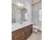 Well-lit bathroom with a large mirror and modern fixtures at 1331 Appling Dr, Mount Pleasant, SC 29464