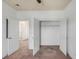 Bright bedroom with open closet and hallway access at 1331 Appling Dr, Mount Pleasant, SC 29464