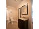 Stylish bathroom with a granite countertop vanity and a serene ambiance at 1344 Pickett St, Charleston, SC 29412
