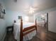 Serene bedroom with hardwood floors, natural light, and a mirrored closet door at 1344 Pickett St, Charleston, SC 29412