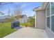 Well-manicured backyard featuring green grass, grill and storage shed at 140 Satur Dr, Goose Creek, SC 29445