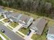 Aerial view of the property with its tidy lawn and landscaping, nestled within a well-planned, attractive community at 146 Brant Dr, Summerville, SC 29483