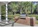 Outdoor grill area with brick surround, ideal for summer barbecues and outdoor cooking at 1540 Strathmore Ln, Mount Pleasant, SC 29464