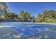 Well-maintained tennis court with pristine surface, set in a lush green area for recreational play at 1540 Strathmore Ln, Mount Pleasant, SC 29464