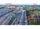 Aerial view of Primary-planned community highlighting the desirable location and amenities at 157 Sea Lavender Ln, Summerville, SC 29486