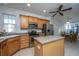 Charming kitchen with stainless steel appliances, island and eat-in dining area at 157 Sea Lavender Ln, Summerville, SC 29486