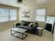 Comfortable living room featuring neutral tones, modern furniture, and natural light at 1610 Larry St, North Charleston, SC 29406