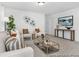 Bright living room featuring modern decor, stylish furniture, and ample space for relaxation at 169 Surf Bird St # 514P, Summerville, SC 29486