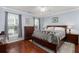 Serene main bedroom with hardwood floors, neutral walls, and plenty of natural light at 1818 Towne St, Johns Island, SC 29455