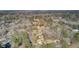 An aerial perspective highlights the property's setting within a lush, green neighborhood at 1879 Richmond St, Charleston, SC 29407
