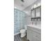 Cozy bathroom features a combo tub/shower, vanity with sink, and overhead vanity mirror at 200 Short Woods Ct, Summerville, SC 29486