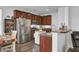 Well-equipped kitchen with stainless steel appliances, ample cabinet space, and a breakfast bar at 200 Short Woods Ct, Summerville, SC 29486