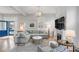 Cozy living room area with stylish furnishings and a fireplace, perfect for relaxing and entertaining at 21 Limehouse St, Charleston, SC 29401