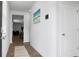 Bright foyer with wood floors, modern decor, and a view into the home's open layout at 212 Sweet Cherry Ln, Summerville, SC 29486