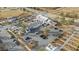 Aerial view of a landscaped commercial center featuring a variety of businesses at 217 Woodland Oak Way, Summerville, SC 29485