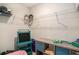 A neatly organized walk-in closet features shelves, rods, and ample space at 217 Woodland Oak Way, Summerville, SC 29485