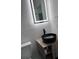 Bathroom with sleek modern vanity, black vessel sink, and elegant lighting at 2636 S Allen Dr # 2559 Accabee A & B, North Charleston, SC 29405