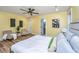 Comfortable bedroom with seating area, neutral color palette, and natural light, great for relaxation at 2647 Tillman St, North Charleston, SC 29405