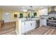 Beautiful kitchen with white cabinets, stainless appliances, and granite countertops at 2647 Tillman St, North Charleston, SC 29405