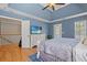 Bedroom with a door to a patio, natural light, and closet space at 2900 Colonnade Dr, Mount Pleasant, SC 29466