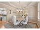 Cozy dining room featuring elegant chairs, neutral decor, and natural light at 2900 Colonnade Dr, Mount Pleasant, SC 29466