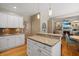 Updated kitchen featuring granite counters, an island, and stainless steel appliances at 2900 Colonnade Dr, Mount Pleasant, SC 29466